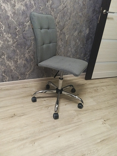 Компьютерное кресло One/Ван флок молочный 4 фото покупателя 62