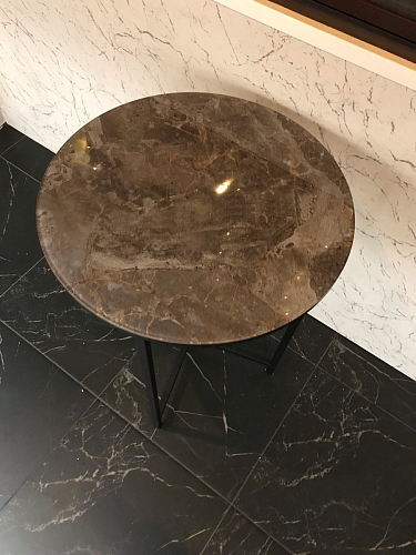 Журнальный столик Волопас серый мрамор фото покупателя 14