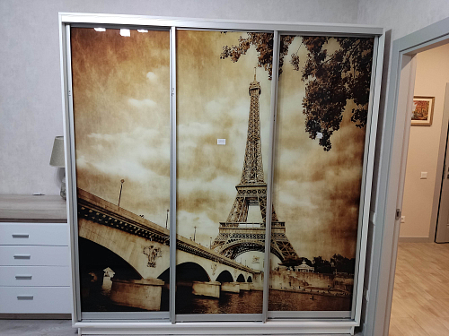 Шкаф-купе Экспресс Фото Дуо ФФ Улица 120 см сонома фото покупателя 2