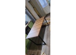 Стол Лота Лофт 140 25 мм черный матовый / бетон фото покупателя 349