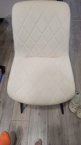 Стул на металлокаркасе Fox beige фото покупателя 4