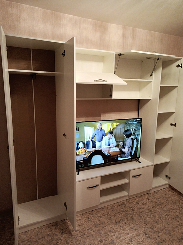 Готовая гостиная Бертелена белое дерево / белое дерево фото покупателя 134