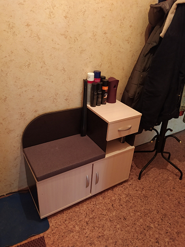 Обувница Аврора дуб млечный / венге фото покупателя 32