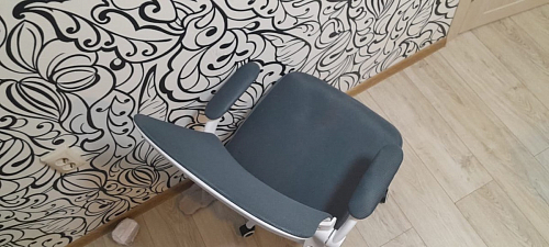 Компьютерное кресло Konfi light gray / white фото покупателя 129
