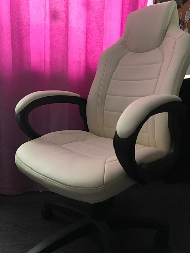 Компьютерное кресло Kadis коричневое / бежевое фото покупателя 15