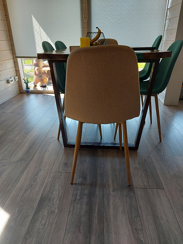 Стул на металлокаркасе Lilu pink / black фото покупателя 92