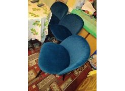 Стул на металлокаркасе Gabi 1 gray / black фото покупателя 825