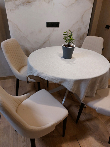 Стул на металлокаркасе Kora gray / black фото покупателя 146