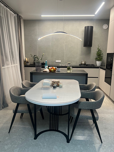 Стул на металлокаркасе Twin brown / black фото покупателя 7