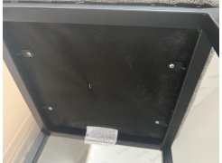 Барный стул Лофт кожзам темно-серый / черный матовый фото покупателя 96