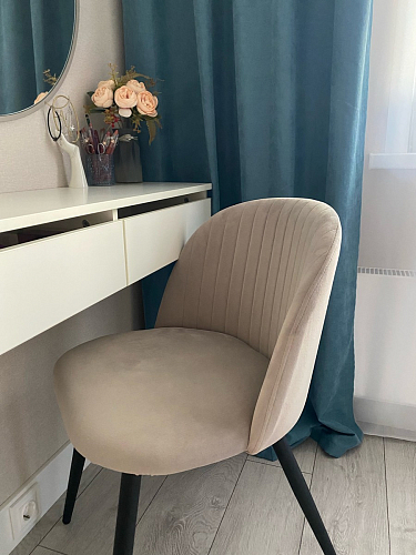 Стул на металлокаркасе Gabi gray / black фото покупателя 486