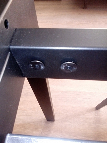 Стол Центавр бетон / графит фото покупателя 64