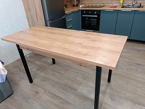 Стол Оригон файерстоун / черный матовый фото покупателя 3