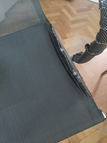 Компьютерное кресло Reus сетка белый / хром фото покупателя 3