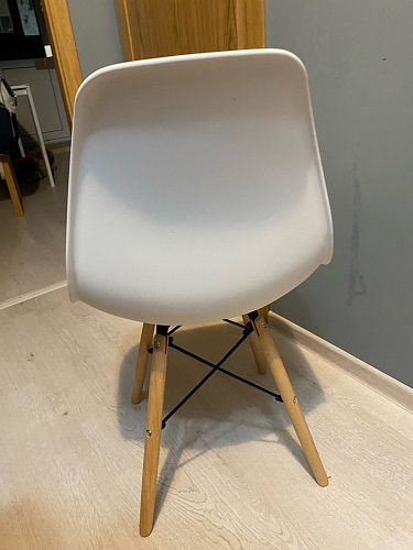 Пластиковый стул Eames PC-015 желтый фото покупателя 55