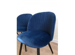 Стул на металлокаркасе Gabi 1 light purple / black фото покупателя 307