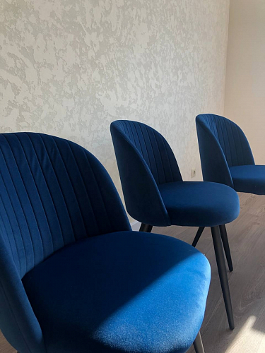 Стул на металлокаркасе Gabi latte / gold / black фото покупателя 307