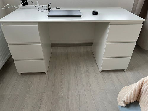 Письменный стол Кастор 151х65 с ящиками сонома фото покупателя 1