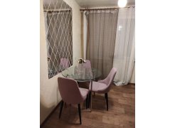 Стул на металлокаркасе Kora green / black фото покупателя 169