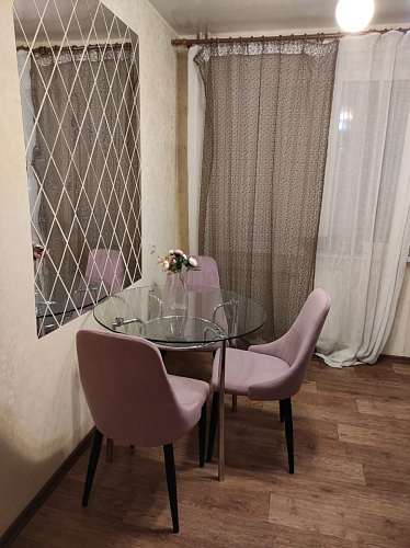 Стул на металлокаркасе Kora green / black фото покупателя 169