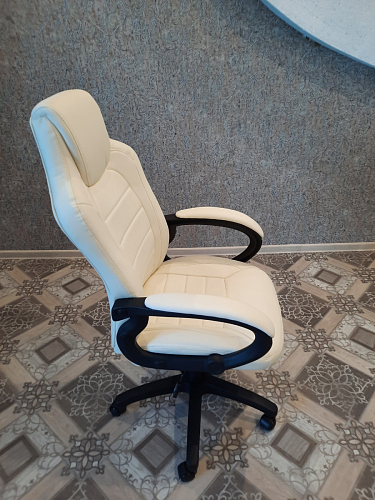 Компьютерное кресло Kadis коричневое / бежевое фото покупателя 69