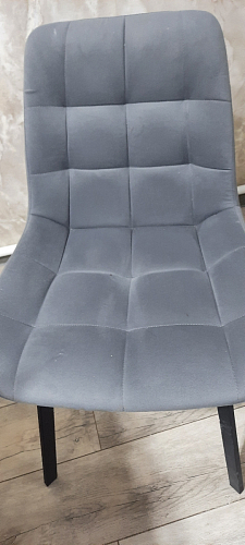 Стул на металлокаркасе Челси бирюзовый / черный фото покупателя 244