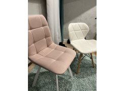 Стул на металлокаркасе Чилли горчичный / белый фото покупателя 96