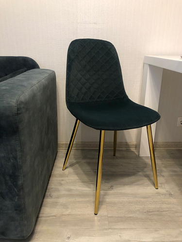 Стул на металлокаркасе Dabl green фото покупателя 157