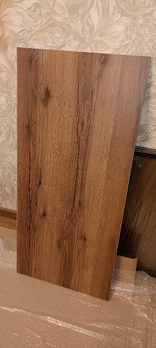 Письменный стол Челси Лофт дуб вотан / черный матовый фото покупателя 4