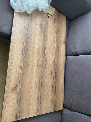 Стол раскладной Лота Лофт 120 25 мм юта / черный матовый фото покупателя 362