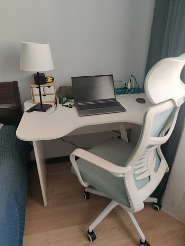 Компьютерное кресло Montana blue / white фото покупателя 8