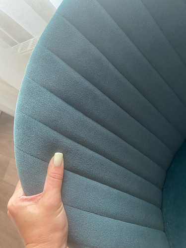 Стул на металлокаркасе Gabi green / black / silver фото покупателя 257