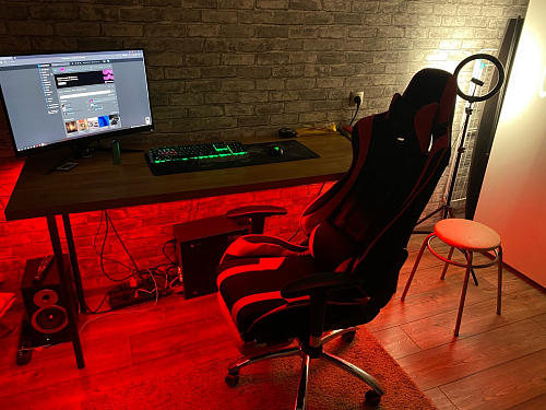 Компьютерное кресло Kano 1 red / black фото покупателя 59