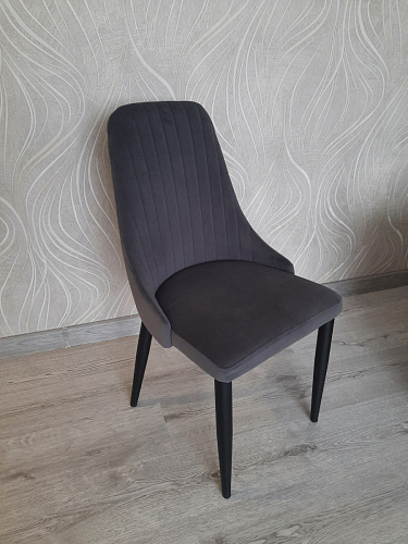 Стул на металлокаркасе Kora white / gray фото покупателя 3