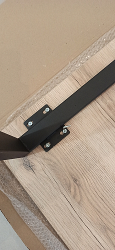 Деревянный стол Лота Лофт 120x75 дуб крафт табачный / черный матовый фото покупателя 459