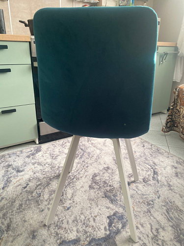 Стул на металлокаркасе Чилли зеленый / черный фото покупателя 1317