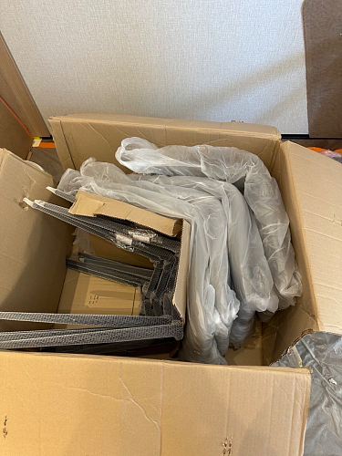 Стул на металлокаркасе Дани темно-серый (zd 995) / черный фото покупателя 10