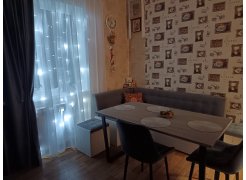 Стол Лота Лофт 140 25 мм черный матовый / бетон фото покупателя 736