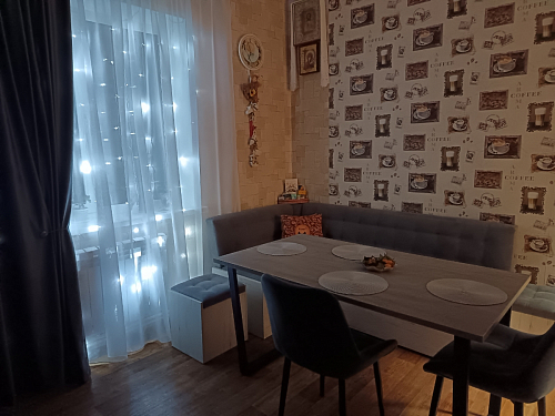 Стол Лота Лофт 120 25 мм дуб делано темный / черный матовый фото покупателя 738