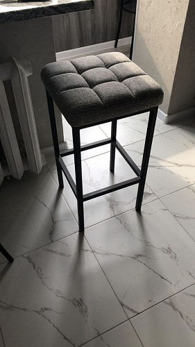 Барный стул Лофт катания лаванда / белый матовый фото покупателя 264