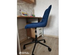 Компьютерное кресло Честер кирпичный / черный фото покупателя 4