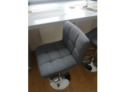 Барный стул Paskal white / chrome фото покупателя 12