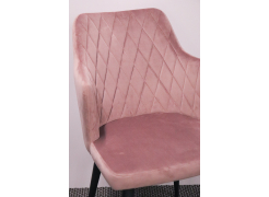 Стул на металлокаркасе Velen dark blue из шоурума 6