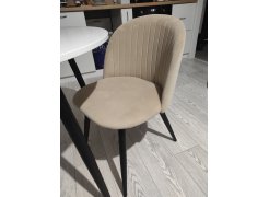 Стул на металлокаркасе Gabi 1 gray / black фото покупателя 429