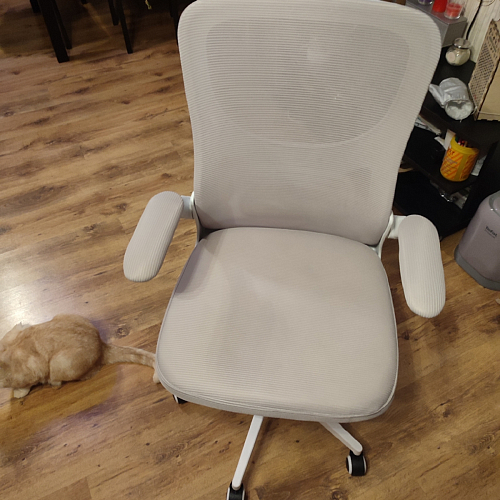 Компьютерное кресло Konfi light gray / blue / white фото покупателя 163