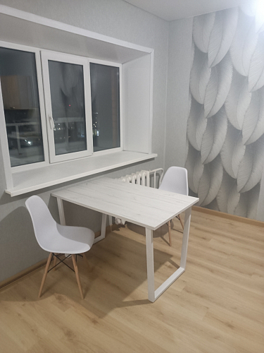 Стол раскладной Лота Лофт 120 25 мм юта / черный матовый фото покупателя 749