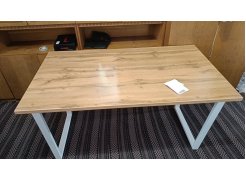 Стол Лота Лофт 140 25 мм черный матовый / бетон фото покупателя 475