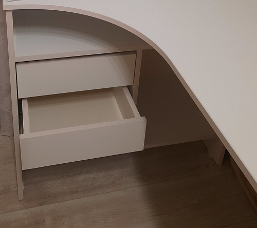 Письменный стол СПм-25 левый дуб сонома фото покупателя 14