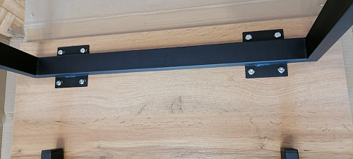 Деревянный стол Лота Лофт 140х80 дуб крафт табачный / черный матовый фото покупателя 325