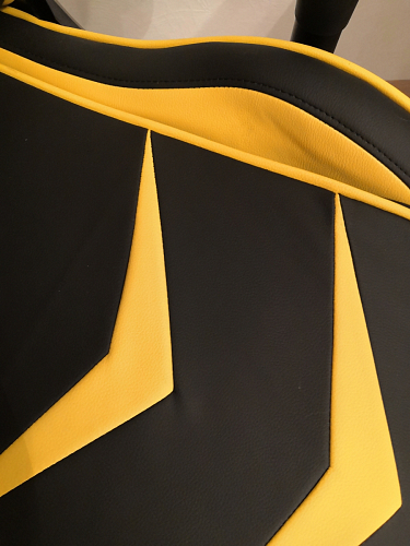 Компьютерное кресло Racer черное / оранжевое фото покупателя 117